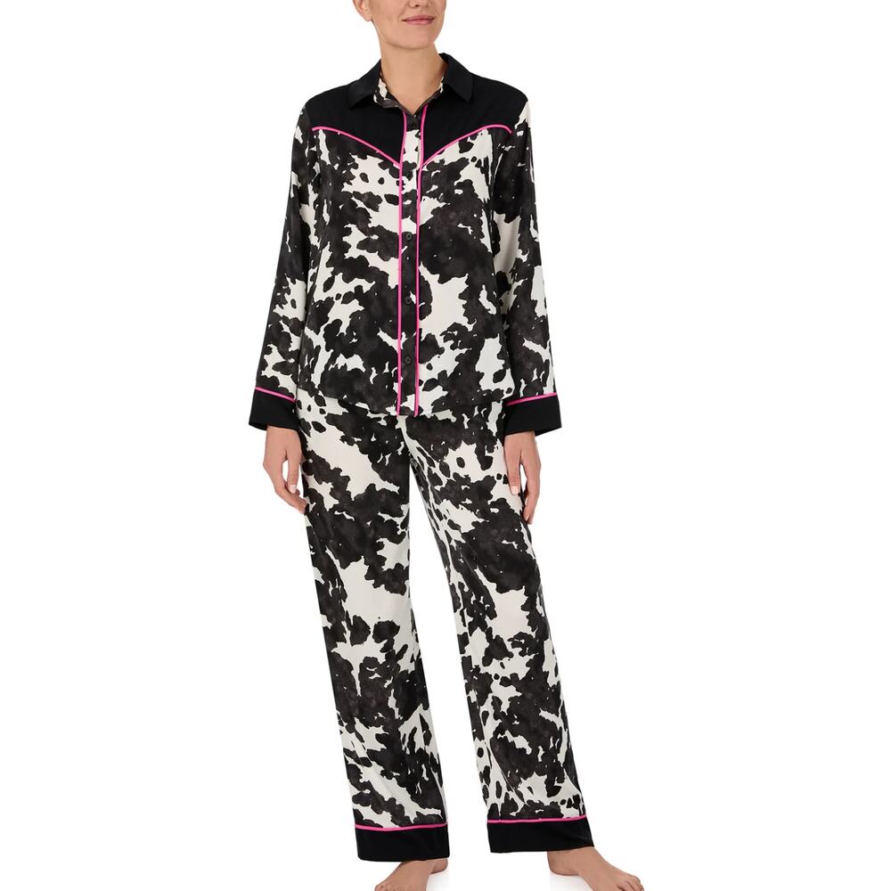 NWT Room Service Dolly Woven Pj Set In Wild West - Wild West size M